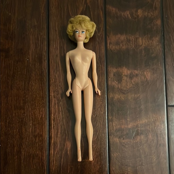 1958 BARBIE 1962DOLL JAPAN BUBBLE CUT HAIR STRAWBERRY BLONDE GINGER